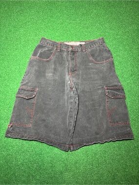 CRAZY 90s Y2K JNCO Style Shorts, Menace Jorts Skater Trendy Baggy (Size 34)